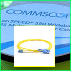 LC-SC Singlemode Fiber Patch Cable, Duplex, LSZH&OFNR, 3MR
