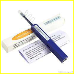 Karono LC/MU Fiber Optic Cleaner Pen - 800+ One Click Cleans 