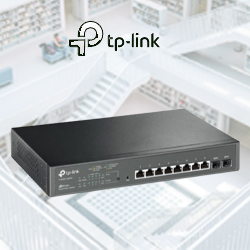 Switch “TP-Link” Smart Switch 8G PoE/2SFP