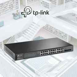 Switch “TP-Link” Smart Switch 24G PoE+/4SFP