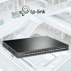 Switch “TP-Link” Smart Switch 48G PoE+/4SFP