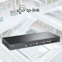 Switch “TP-Link” Managed Switch 24G/4SFP+