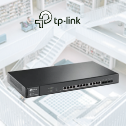 Switch “TP-Link” Managed Switch 12(10G)/4SFP+
