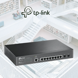 Switch “TP-Link” Managed Switch 8G/2SFP