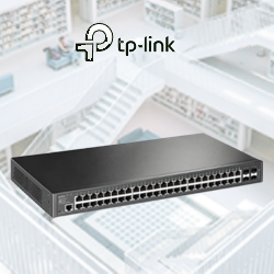 Switch “TP-Link” Managed Switch 48G/4SFP