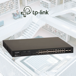 Switch “TP-Link” Managed Switch 24G/4SFP or 4G