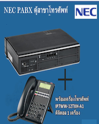 ตู้สาขา NEC SL2100 ขนาด 9 สายนอก 24 สายใน Built-in VoIP (8ch)